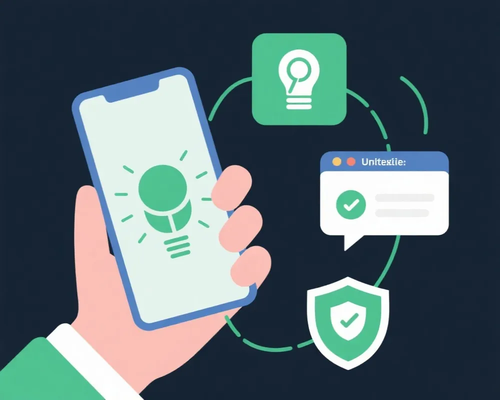 移动端服务流程示意图